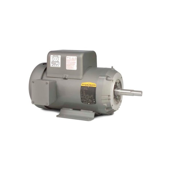 Baldor-Reliance Motor JML3608T, 5HP, 3450RPM, 1PH, 60HZ, 184JM, 3640LC, TEFC, F JML3608T - main